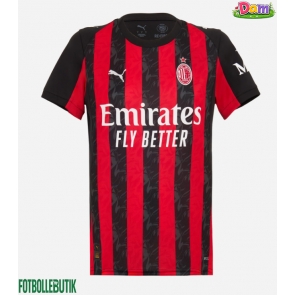 AC Milan Hemmatröja Kvinnor 2025-26 Kortärmad